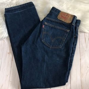 Levi’s 501 button fly jeans size 34 x 34.